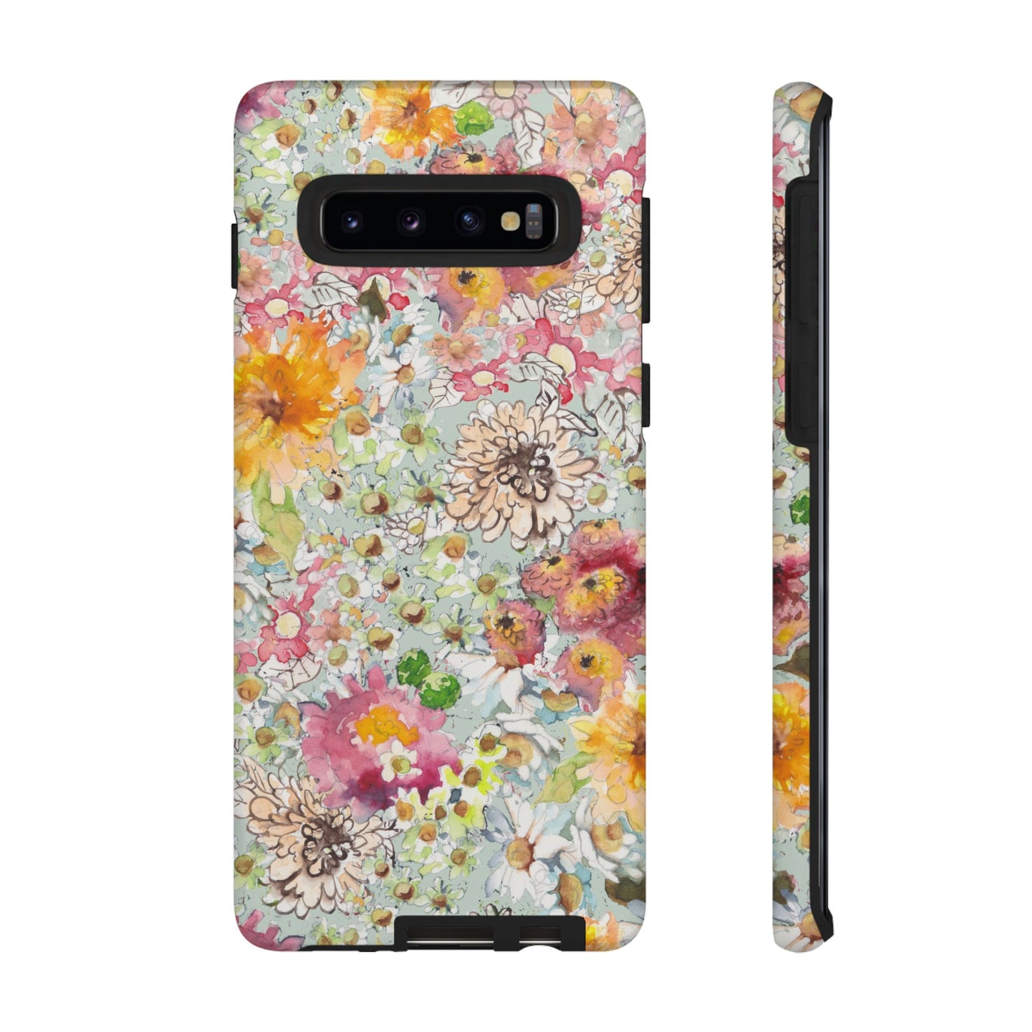 Farmhouse Floral Tough Cases for Samsung