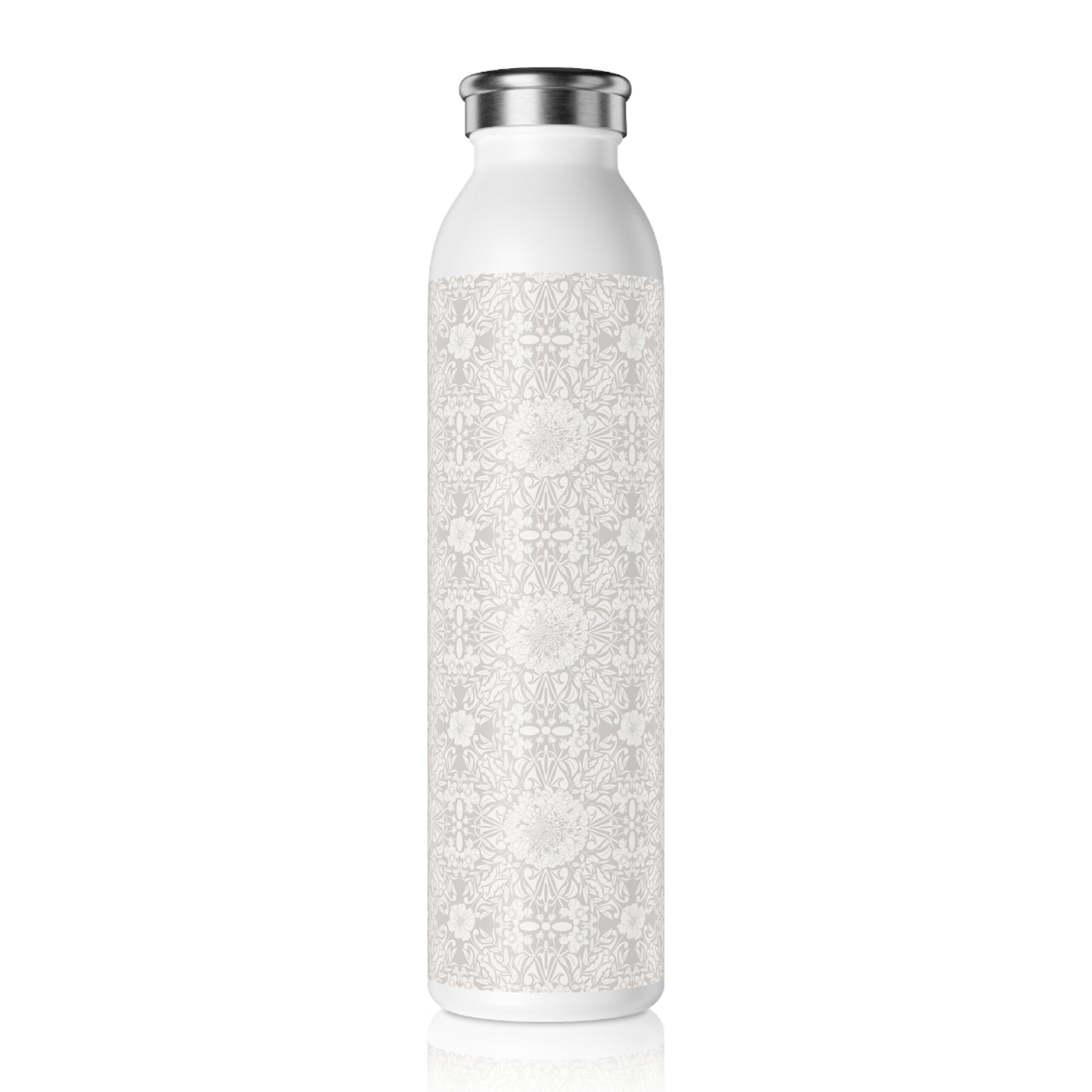 New Nouveau in Gray Slim Water Bottle