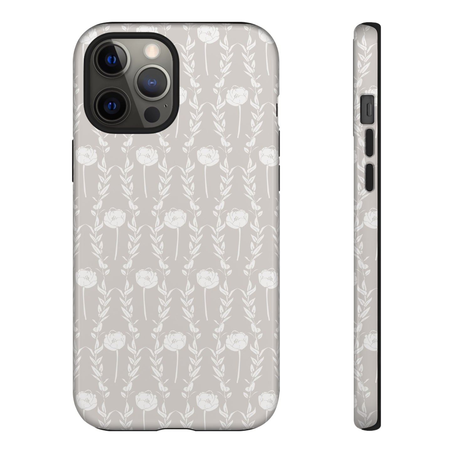 New Nouveau in Gray Tough Cases for iPhone