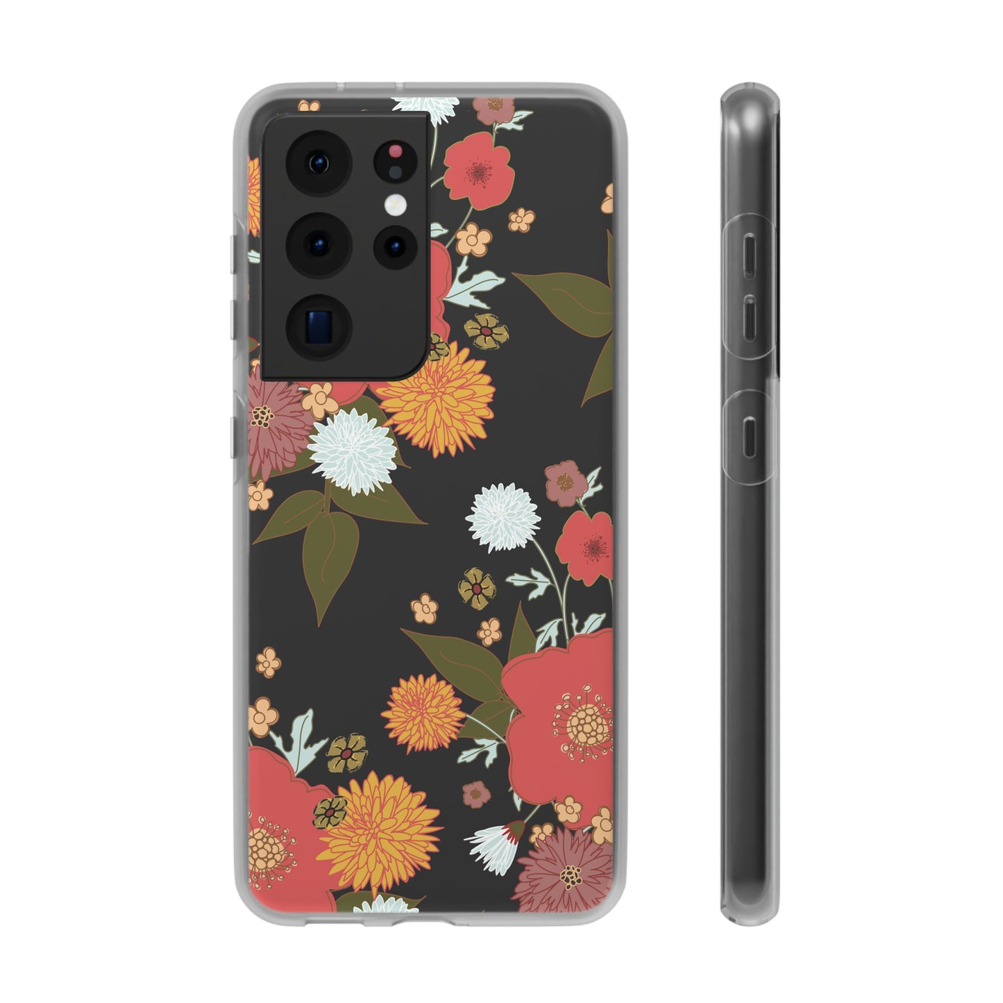 Flowers Flexi Cases for Samsung