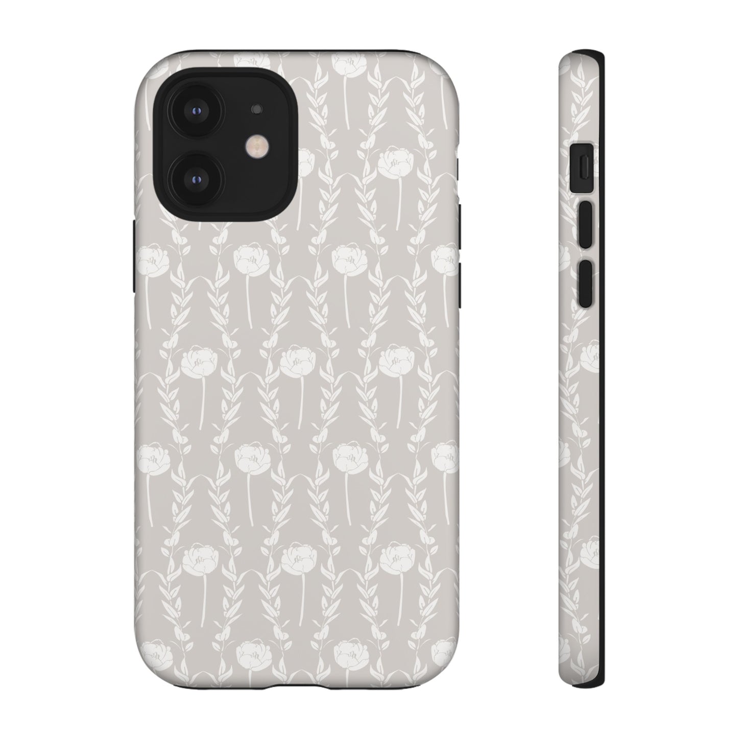 New Nouveau in Gray Tough Cases for iPhone